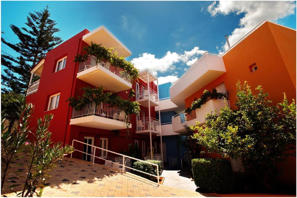 Bellos Hotel Apartments Khersónisos Eksteriør bilde