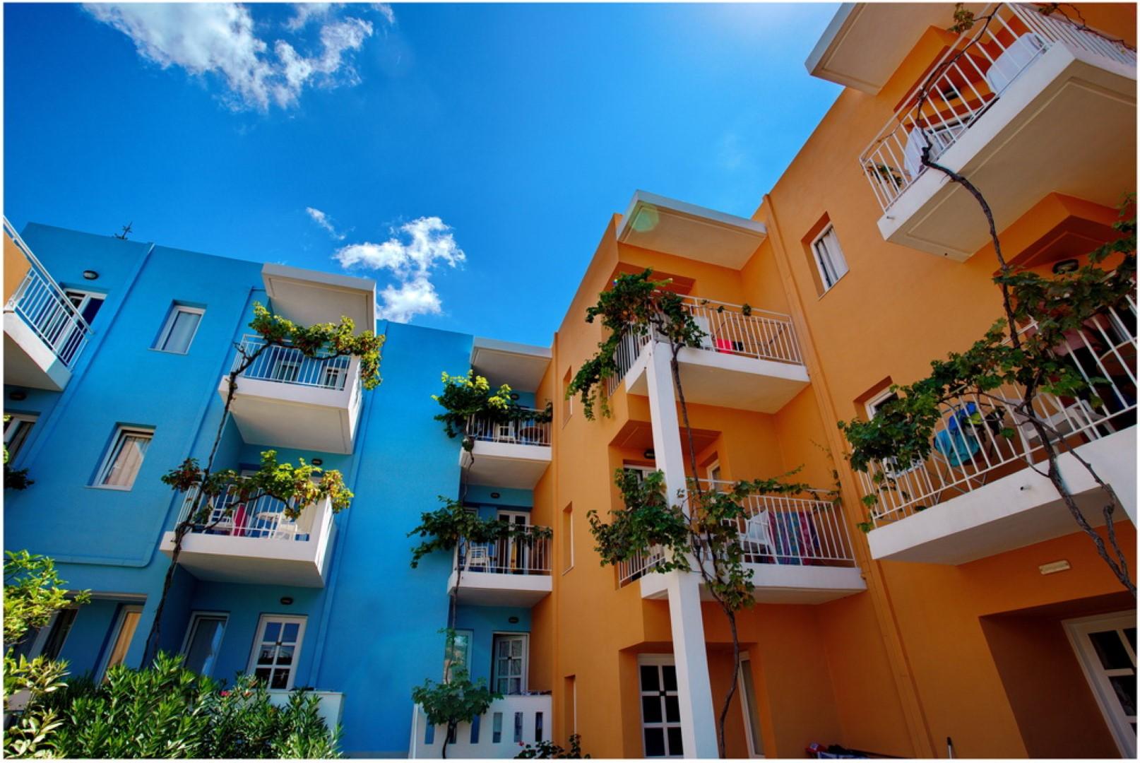 Bellos Hotel Apartments Khersónisos Eksteriør bilde