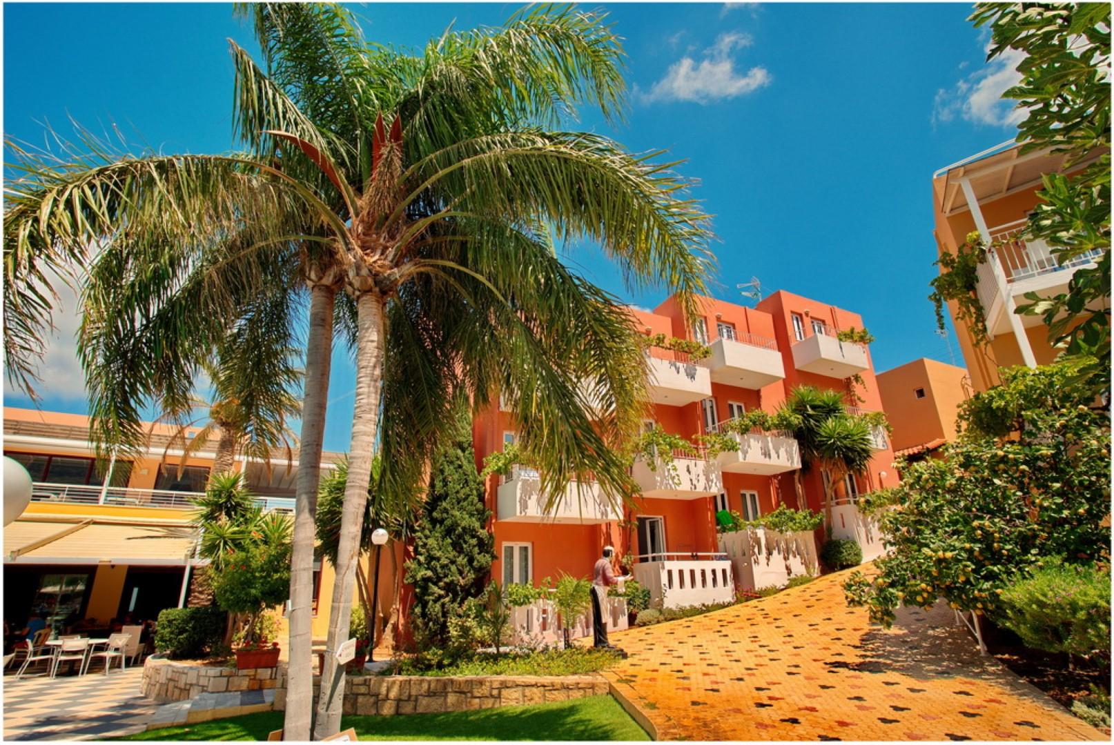 Bellos Hotel Apartments Khersónisos Eksteriør bilde