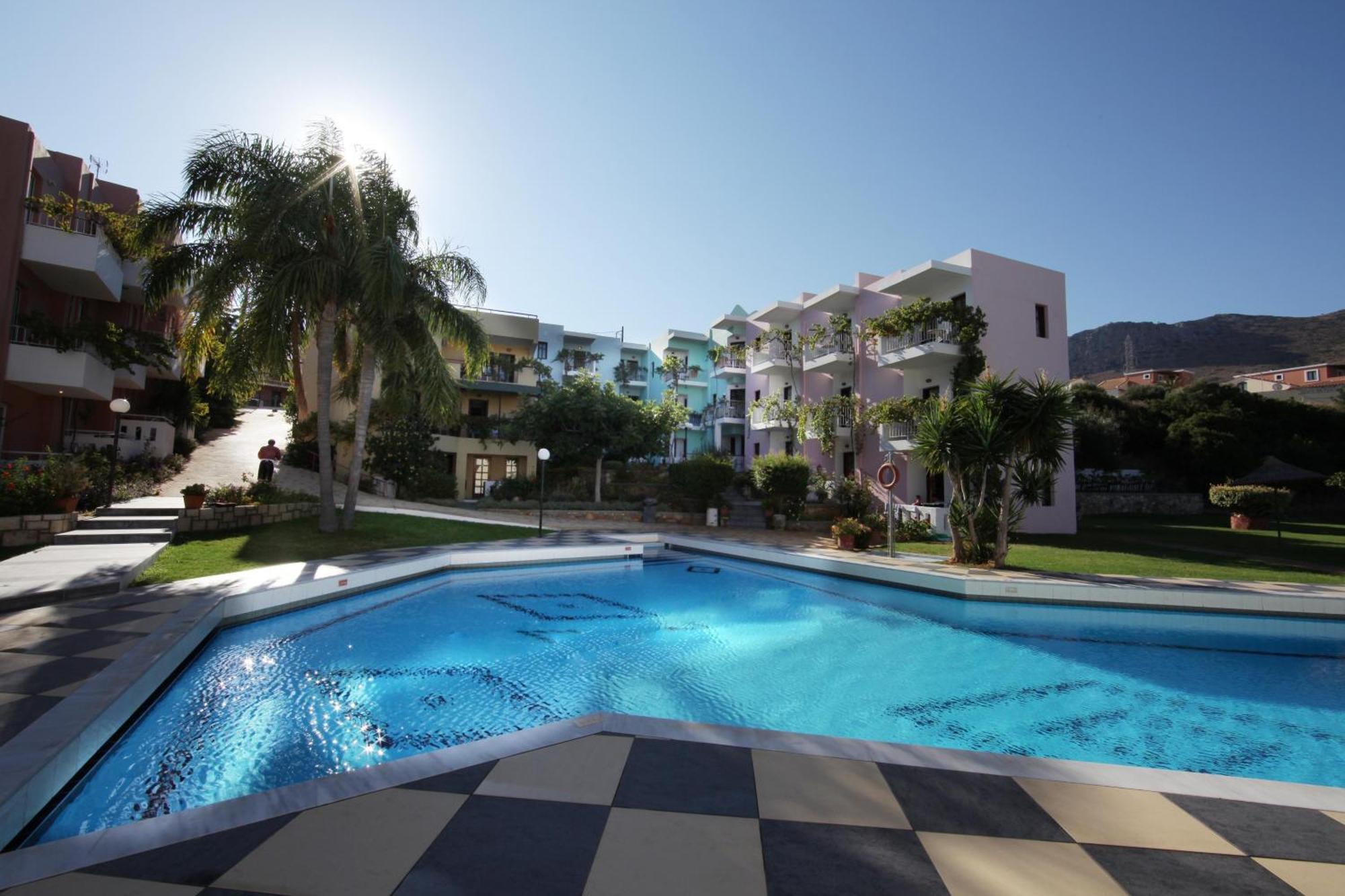 Bellos Hotel Apartments Khersónisos Eksteriør bilde