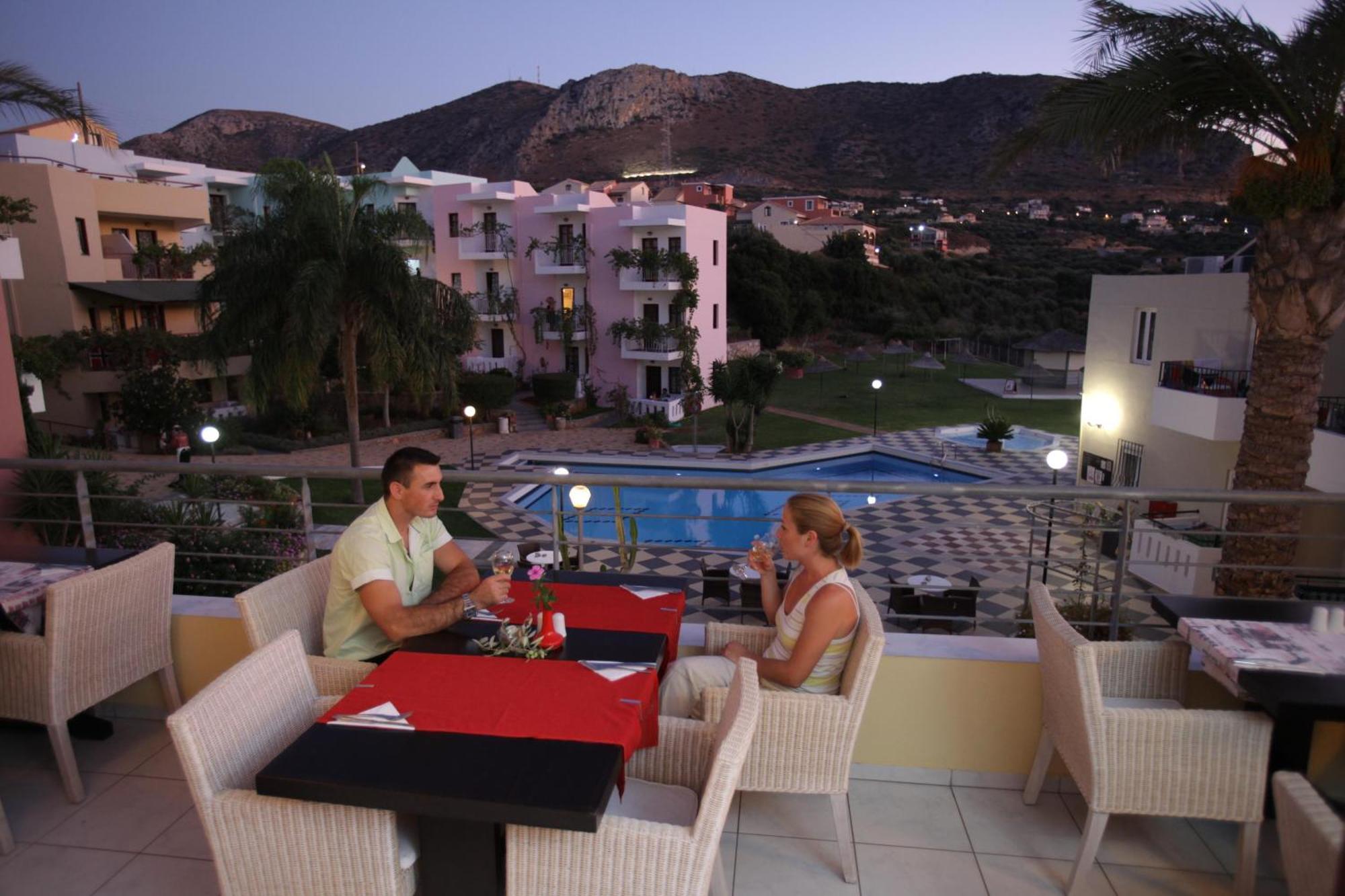 Bellos Hotel Apartments Khersónisos Eksteriør bilde