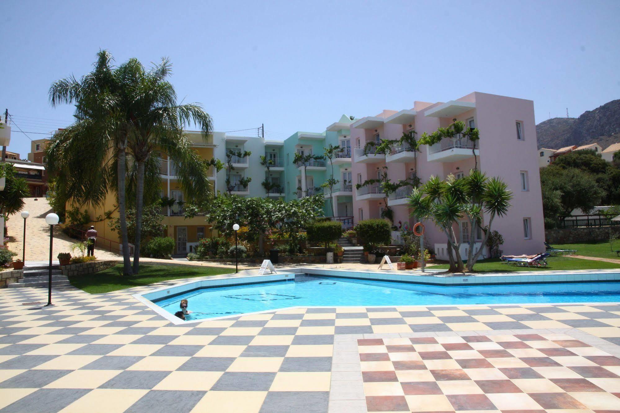 Bellos Hotel Apartments Khersónisos Eksteriør bilde